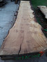 HARDWOOD TIMBER SAWN WANEY EDGE / LIVE EDGE ENGLISH PIPPY BROWN OAK SLAB / TABLE TOP
