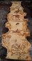 HARDWOOD AIR DRIED SAWN PIPPY / BURR WANEY EDGE / LIVE EDGE ENGLISH OAK SLAB / TABLE TOP