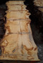 HARDWOOD TIMBER AIR DRIED PIPPY / BURR WANEY EDGE / LIVE EDGE ENGLISH OAK SLAB / TABLE TOP
