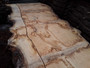 HARDWOOD TIMBER SAWN AIR DRIED PIPPY / BURR WANEY EDGE / LIVE EDGE ENGLISH OAK SLAB / TABLE TOP