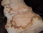 HARDWOOD SAWN DRIED TIMBER PIPPY / BURR WANEY EDGE / LIVE EDGE ENGLISH OAK SLAB / TABLE TOP