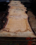 HARDWOOD SAWN AIR DRIED PIPPY / BURR WANEY EDGE / LIVE EDGE ENGLISH OAK SLAB / TABLE TOP