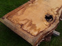 HARDWOOD DRIED SAWN WANEY EDGE / LIVE EDGE ENGLISH OAK SLAB / TABLE TOP