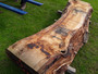 HARDWOOD DRIED WANEY EDGE / LIVE EDGE TIMBER ENGLISH OAK SLAB / TABLE TOP
