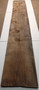 HARDWOOD SAWN TIMBER AIR DRIED WANEY EDGE / LIVE EDGE ENGLISH OAK BOARD / SLAB OFFCUT