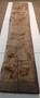 HARDWOOD TIMBER AIR DRIED WANEY EDGE / LIVE EDGE OAK BOARD / PLANK OFFCUT