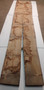 HARDWOOD AIR DRIED WANEY EDGE / LIVE EDGE TIMBER OAK BOARD / PLANK OFFCUT