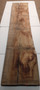 HARDWOOD TIMBER SAWN DRIED WANEY EDGE / LIVE EDGE ENGLISH OAK BOARD OFFCUT