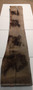 HARDWOOD TIMBER SAWN WANEY EDGE / LIVE EDGE ENGLISH OAK BOARD OFFCUT