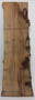 HARDWOOD CHARACTER WANEY EDGE / LIVE EDGE TIGER BROWN OAK BOARD / SLAB