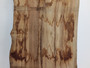 HARDWOOD CHARACTER WANEY EDGE / LIVE EDGE TIGER BROWN OAK BOARD / SLAB
