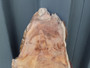 AIR DRIED SAWN CHARACTER WANEY EDGE / LIVE EDGE PIPPY YEW BOARD / PLANK OFFCUT