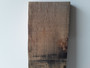 HARDWOOD SEASONED WANEY EDGE / LIVE EDGE ENGLISH OAK BOARD / PLANK OFFCUT