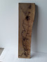 HARDWOOD SEASONED TIMBER WANEY EDGE / LIVE EDGE ENGLISH OAK BOARD / PLANK OFFCUT