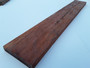 HARDWOOD KILN DRIED RHODESIAN TEAK WOOD PLANK / BOARD OFFCUT