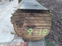 HARDWOOD WANEY EDGE / LIVE EDGE AIR DRIED SAWN CHESTNUT TIMBER SLABS / TABLES