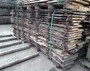 HARDWOOD AIR DRIED SAWN WANEY EDGE / LIVE EDGE TIMBER OAK BOARDS / SLABS