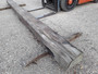 HARDWOOD SAWN AIR DRIED GREENHEART TIMBER BEAM / SLEEPER