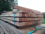 SOFTWOOD SAWN MIXED LARCH / DOUGLAS FIR POSTS / TIMBER OFFCUTS