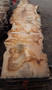 HARDWOOD SAWN DRIED WANEY EDGE / LIVE EDGE TIMBER ENGLISH PIPPY OAK SLAB / TABLE TOP