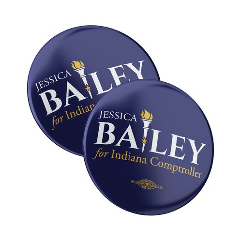 Jessica Bailey (2.25" Pin-Back Button -- Pack Of Two!)