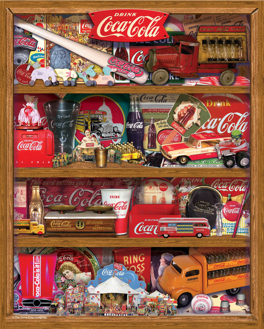 Coca-Cola A Collection 500 Piece Jigsaw Puzzle