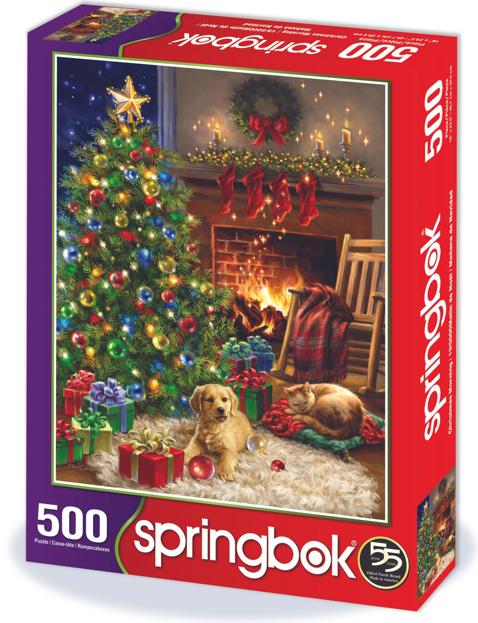 Christmas Morning 500 Piece Jigsaw Puzzle