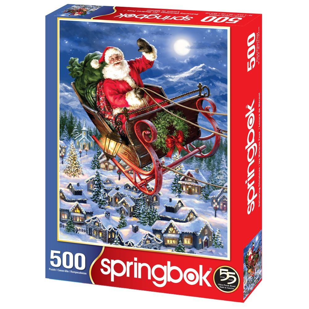 Delivering Christmas 500 Piece Jigsaw Puzzle