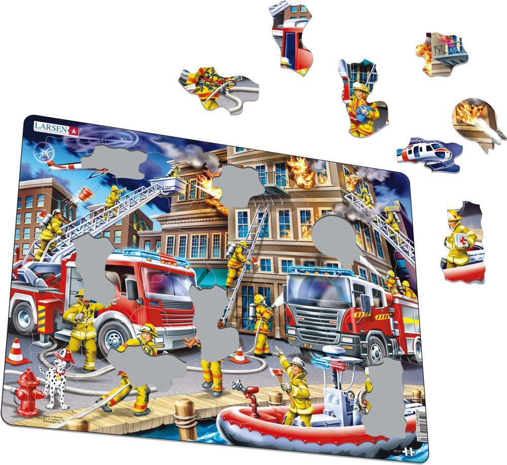 Firefighters 45 Piece Children's Jigsaw Puzzle