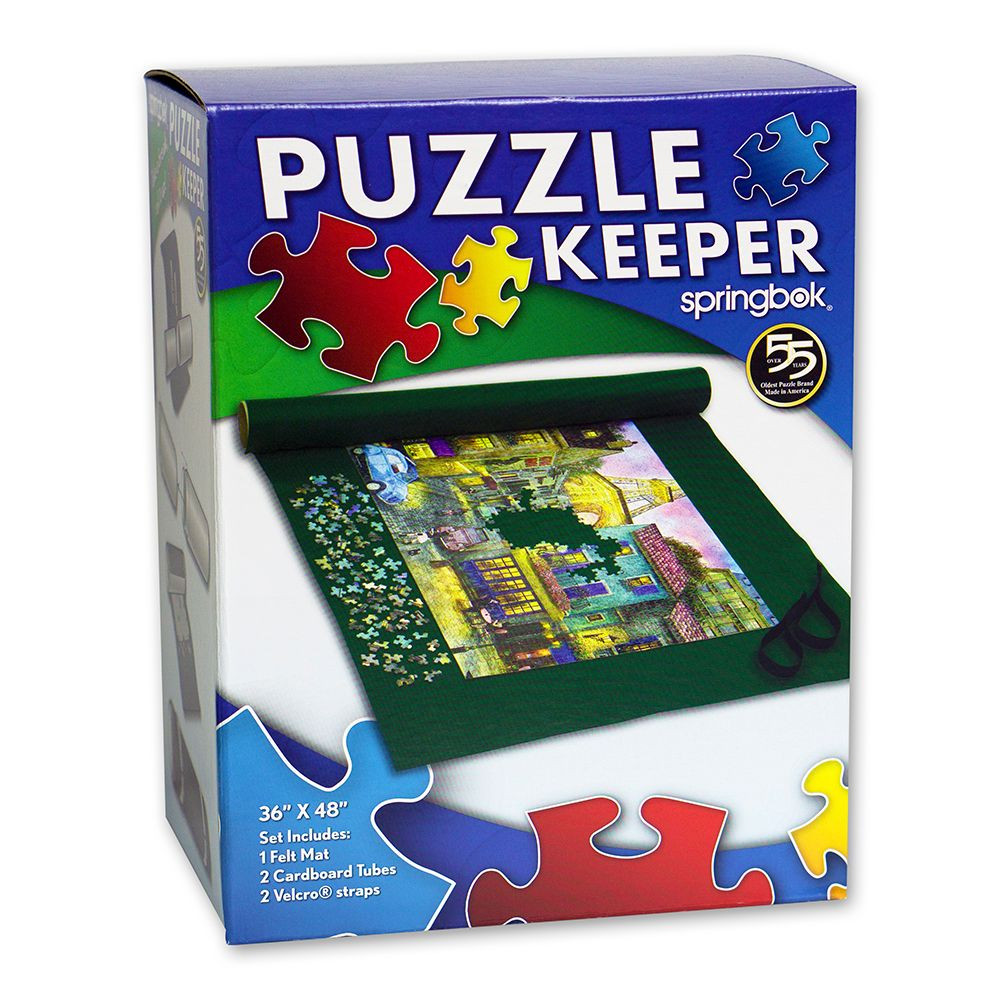 Jigsaw Puzzle Keeper - Roll Up Felt Mat - Allied Products Corp