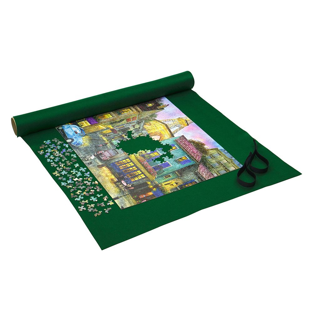 Jigsaw Puzzle Keeper - Roll Up Felt Mat - Allied Products Corp