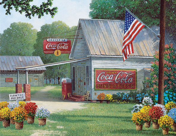Coca-Cola Country General Store 500 Piece Jigsaw Puzzle