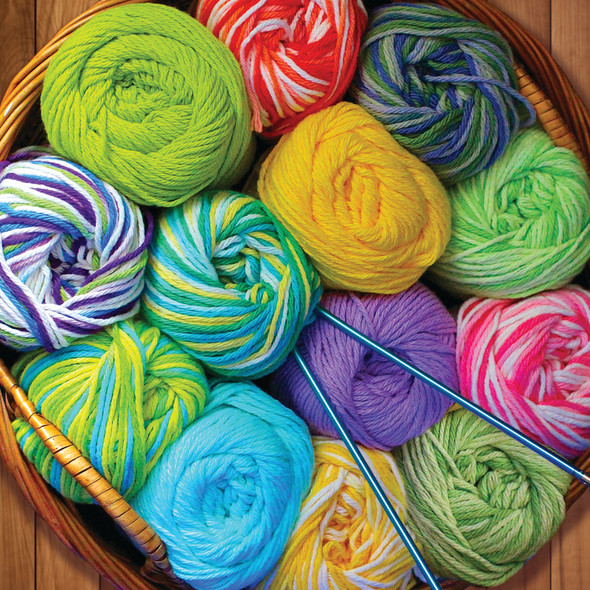 Colorful Yarn 500 Piece Jigsaw Puzzle