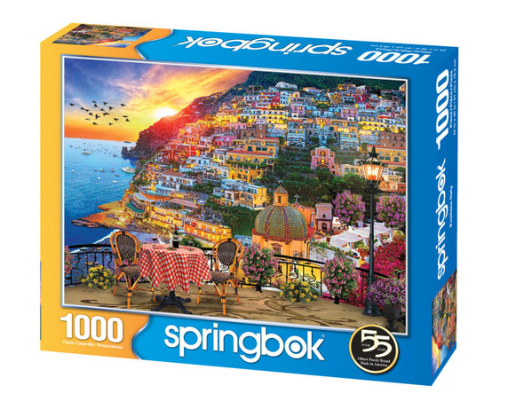 Positano Italy 1000 Piece Jigsaw Puzzle From Springbok Puzzles