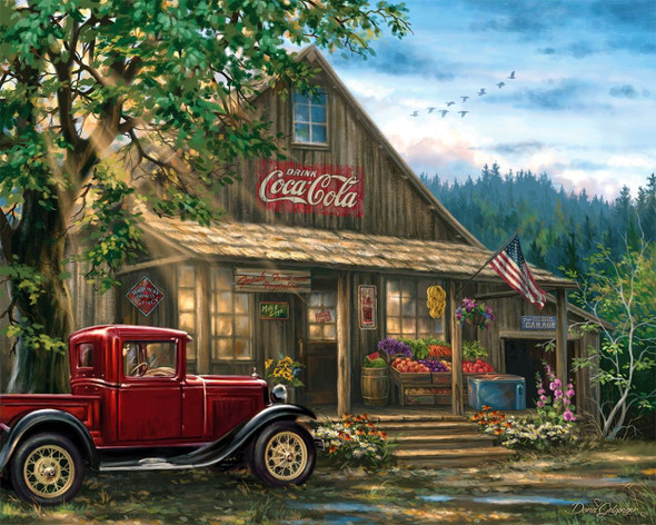 ALLIED PRODUCTS Coca-Cola 1000 Piece Puzzle, Coke Bottles Artwork, 30 