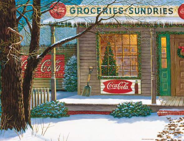 Christmas Store 500 Piece Jigsaw Puzzle