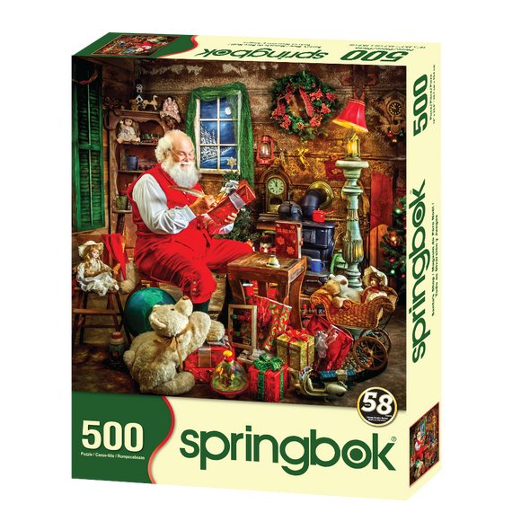 Santa's Shop 500 Piece Jigsaw Puzzle