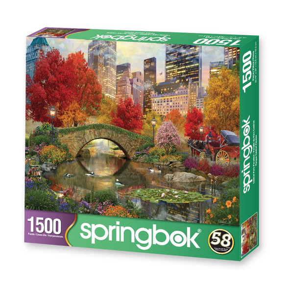 Central Park Paradise 1500 Piece Jigsaw Puzzle