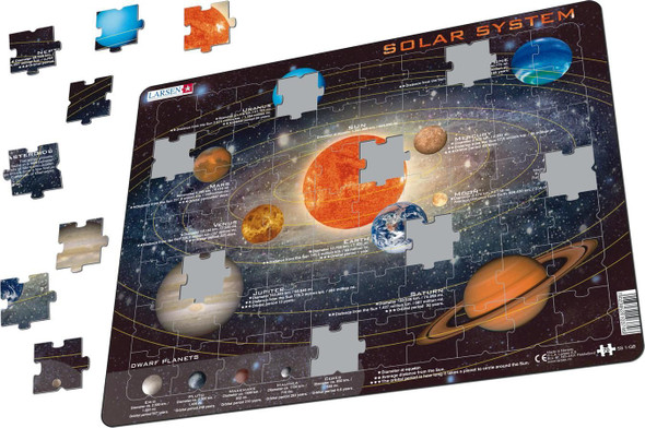 Solar System 70 Piece Children's Educational Jigsaw Puzzle