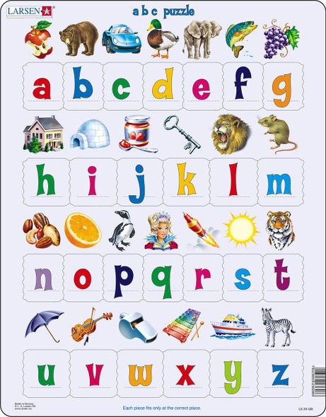 Alphabet Letters 26 Piece Children's Educational Jigsaw Puzzle