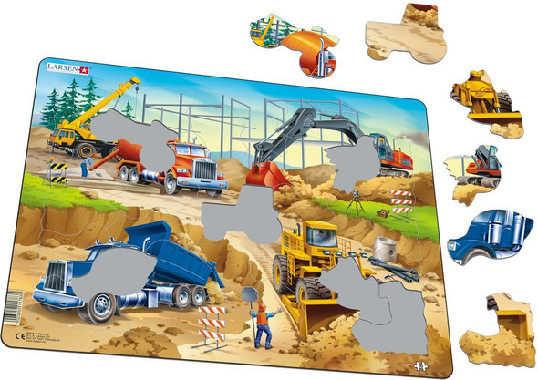 Construction 30 Piece Children's Educational Jigsaw Puzzle