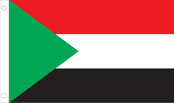Sudan World Flags - Nylon   - 2' x 3' to 5' x 8'