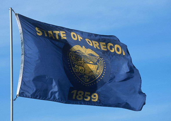 Oregon State Flags - Nylon   - 2' x 3' to 5' x 8'