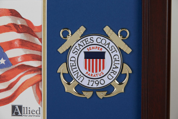 United States Coast Guard フォトフレーム 4x6インチ US Coast Guard Medallion Picture Frame - 8