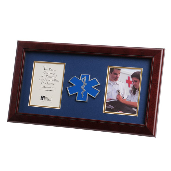 EMS Medallion 4-Inch by 6-Inch Double Picture Frame