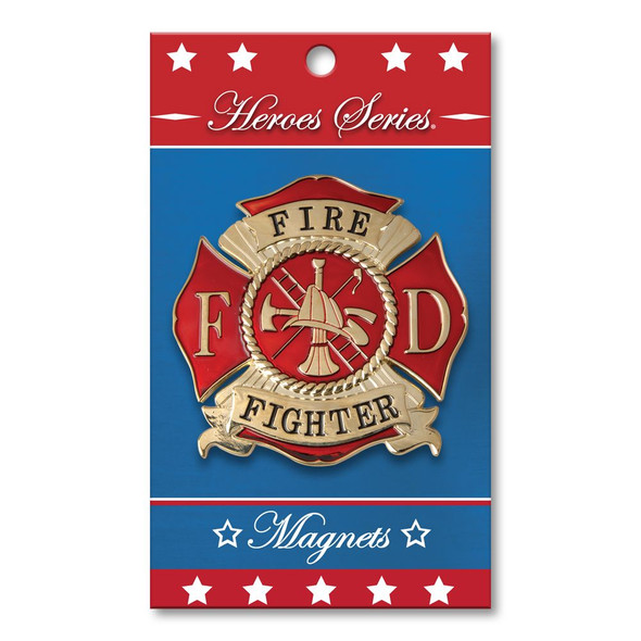 Firefighter Magnet - Large | Heroes Series
