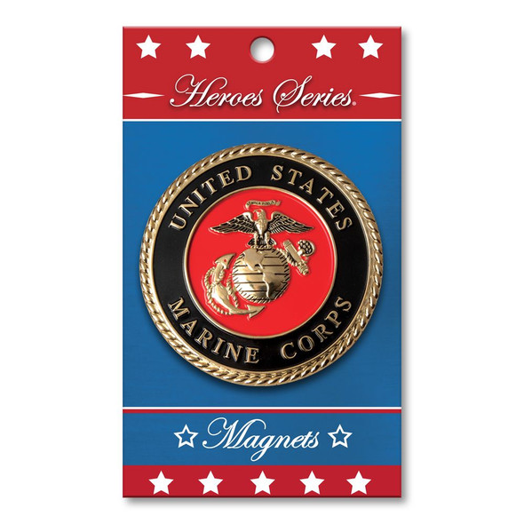 Marine Corps Magnet - Small | Heroes Series