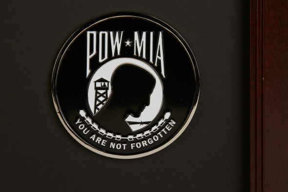 POW MIA Medallion 5-Inch by 7-Inch Picture Frame with Stars