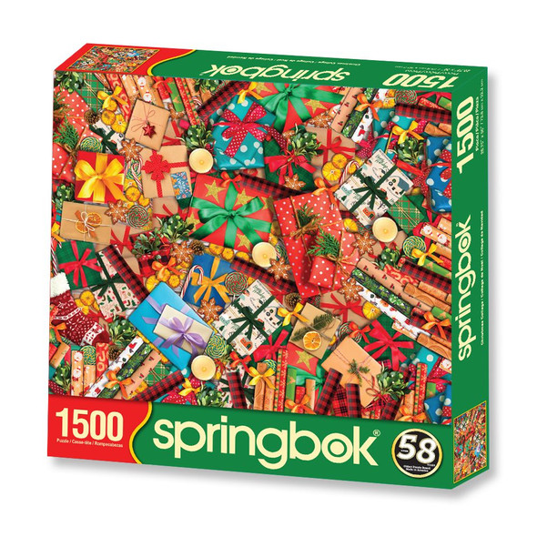 Springbok 1500 Pieces Jigsaw Puzzle Coca-Cola Holiday Tidings