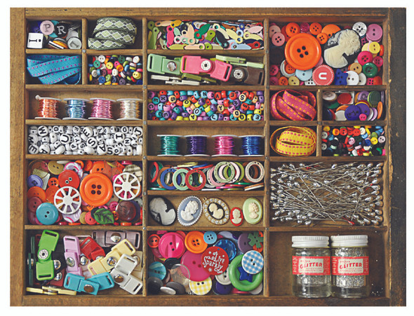 Sewing Box 36 Piece Jigsaw Puzzle